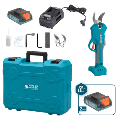 Juhtmeta Elektrilised Pügikäärid KS CPS20V-32 CASE PLUS