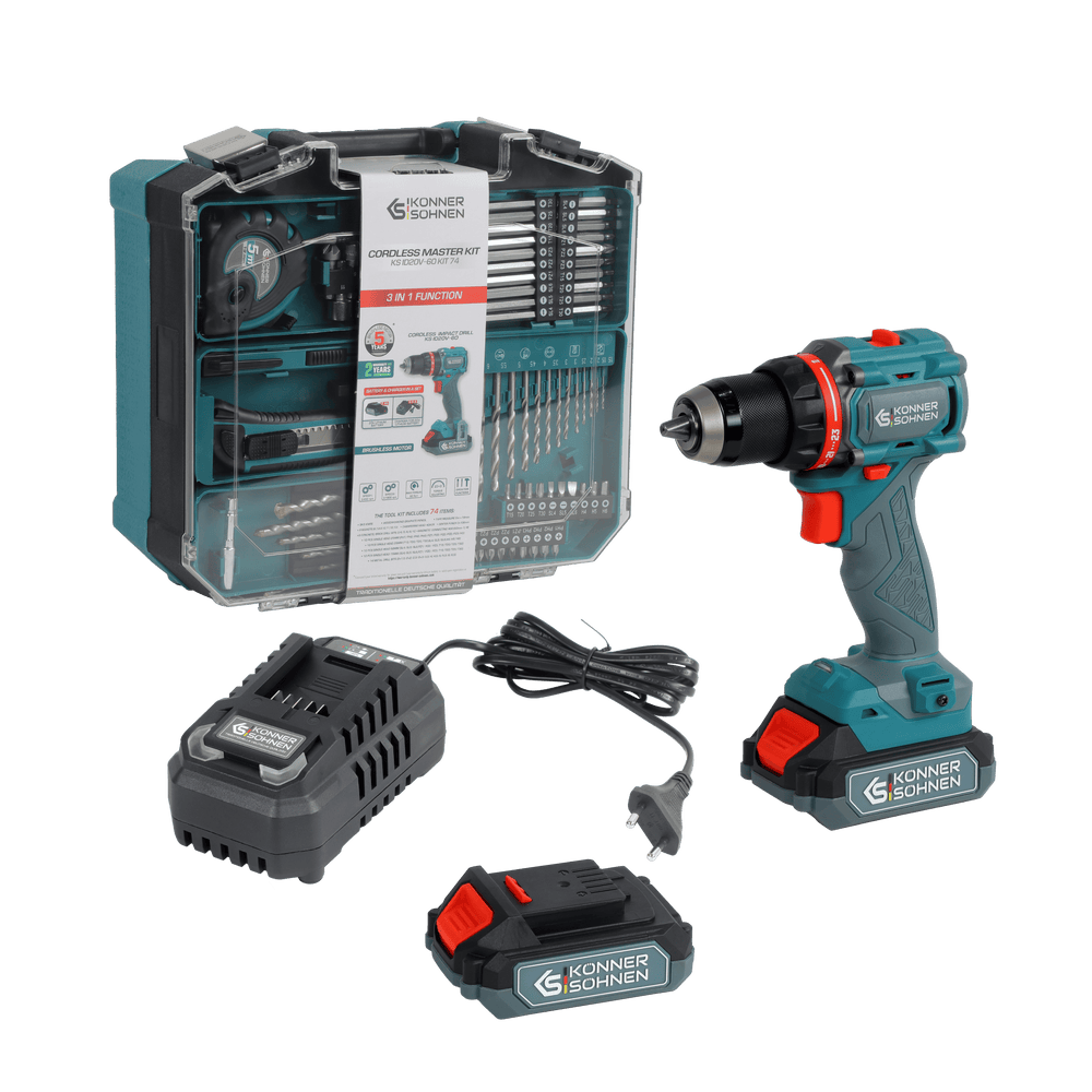 Juhtmevaba Meistrikomplekt KS ID20V-60 KIT 74