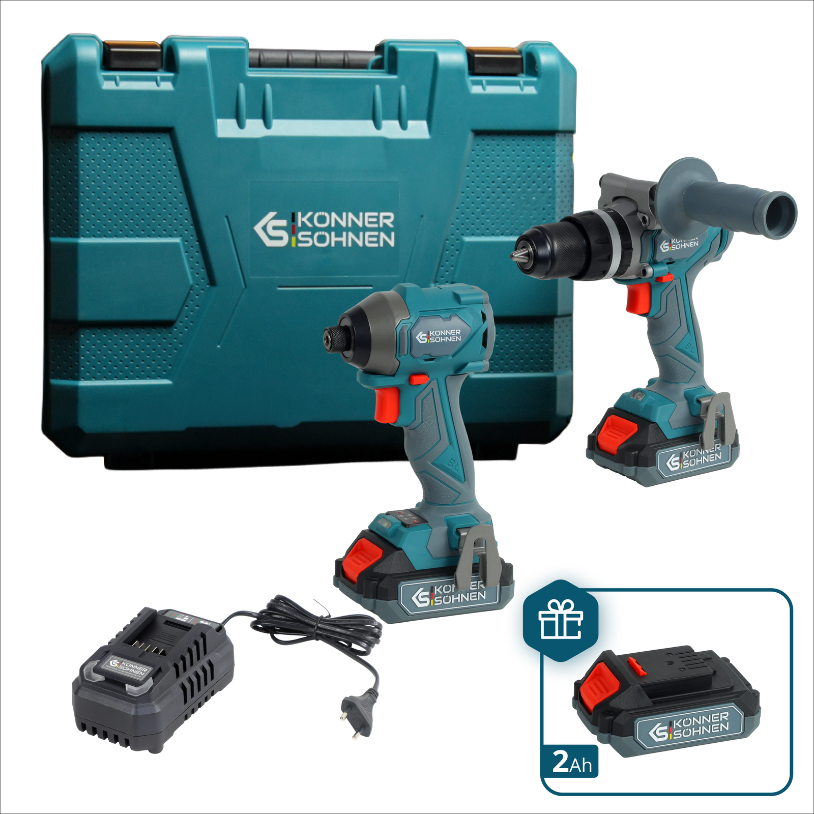 Juhtmevaba Meistrikomplekt 2in1 KS IDISD 20V KOMPLEKT 2