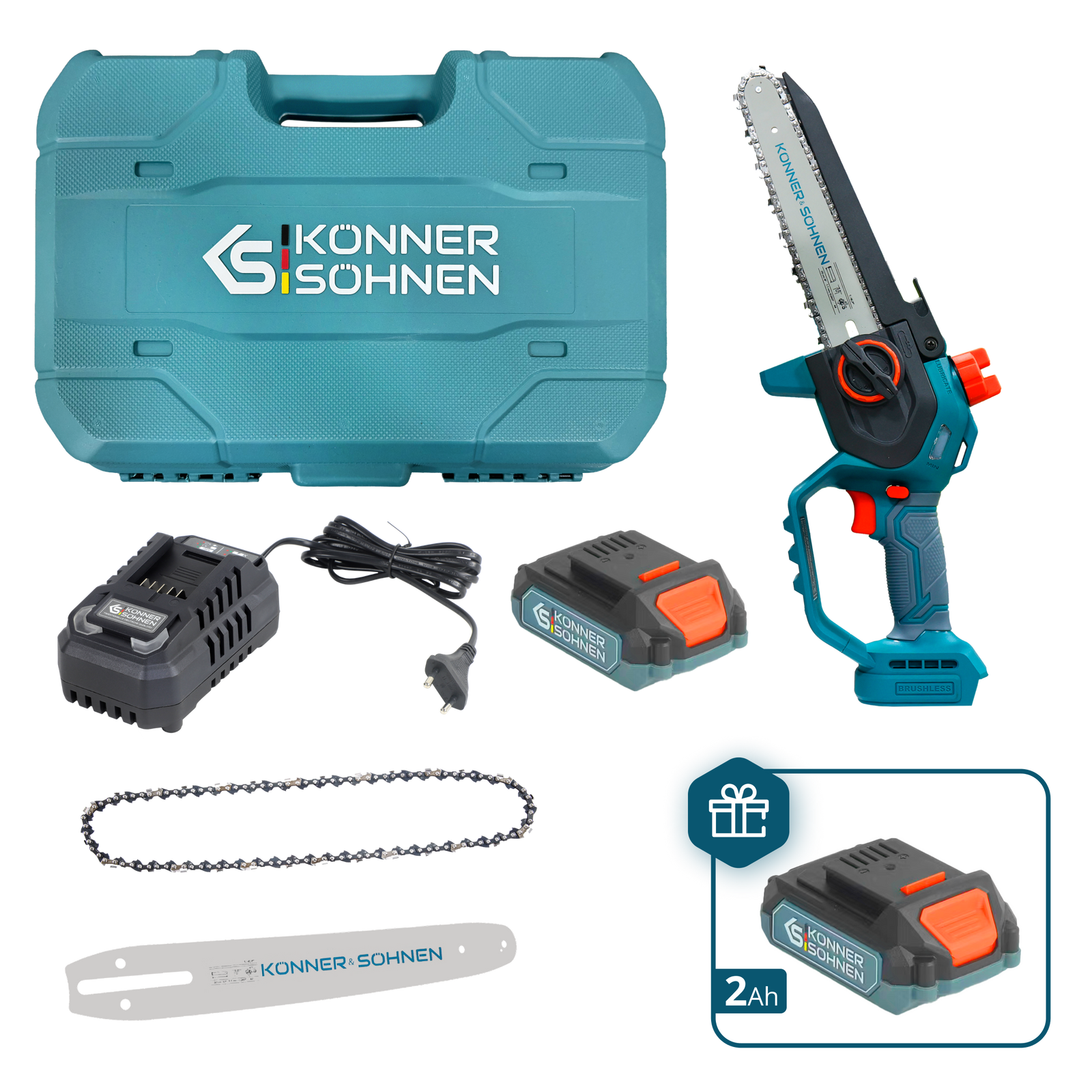 Juhtmeta Mini Kettsaag KS MCS20V-8 Korpus