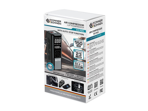 Akutoitega kompressor KS P20