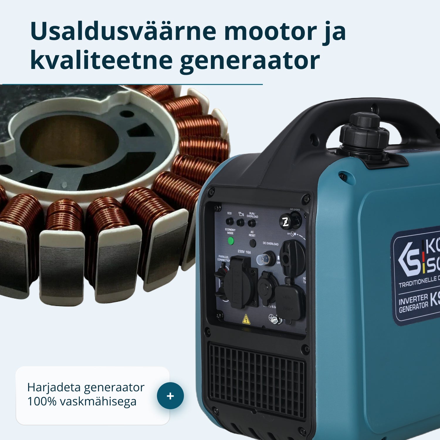 Invertergeneraator KS 1900i S