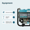 Bensiinigeneraator "Könner & Söhnen" KS 10000E-3 thumbnail