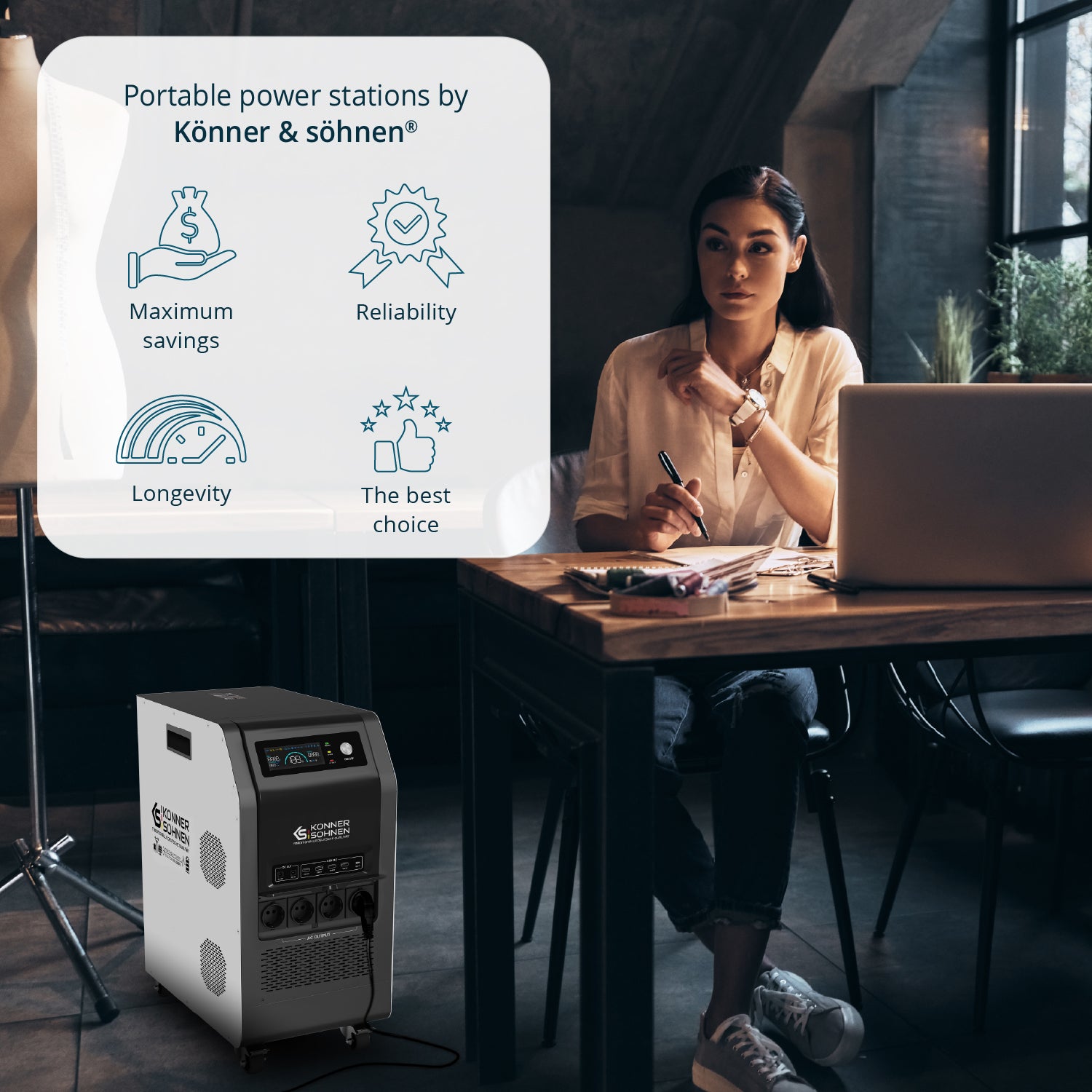Kaasaskantav elektrijaam KS 5200PS