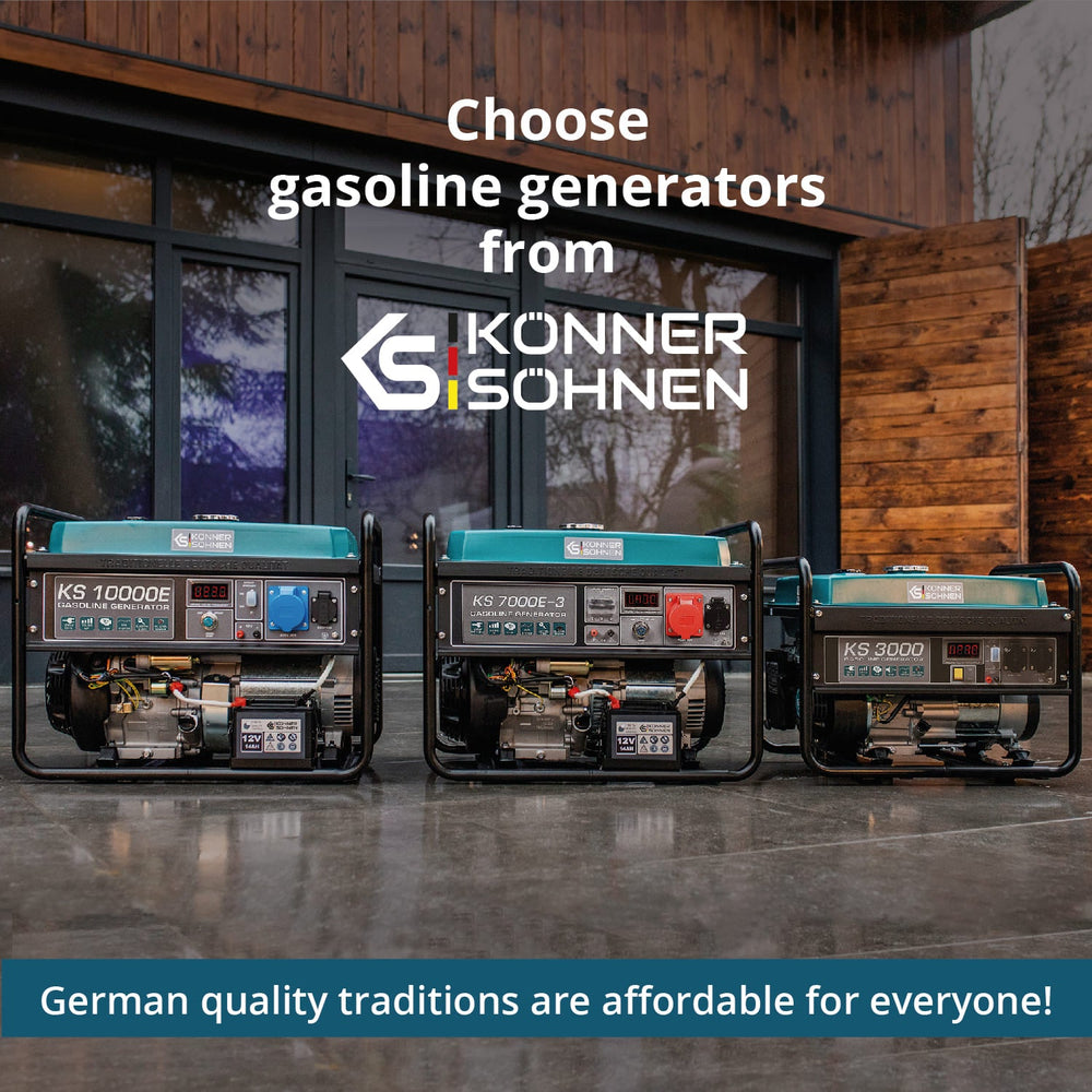 Gasoline generator "Könner & Söhnen" KS 7000E ATS