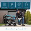 LPG/Bensiin Generaator "Könner & Söhnen" KS 7000E G thumbnail