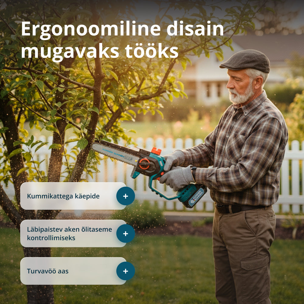 Juhtmeta Mini Kettsaag KS MCS20V-8