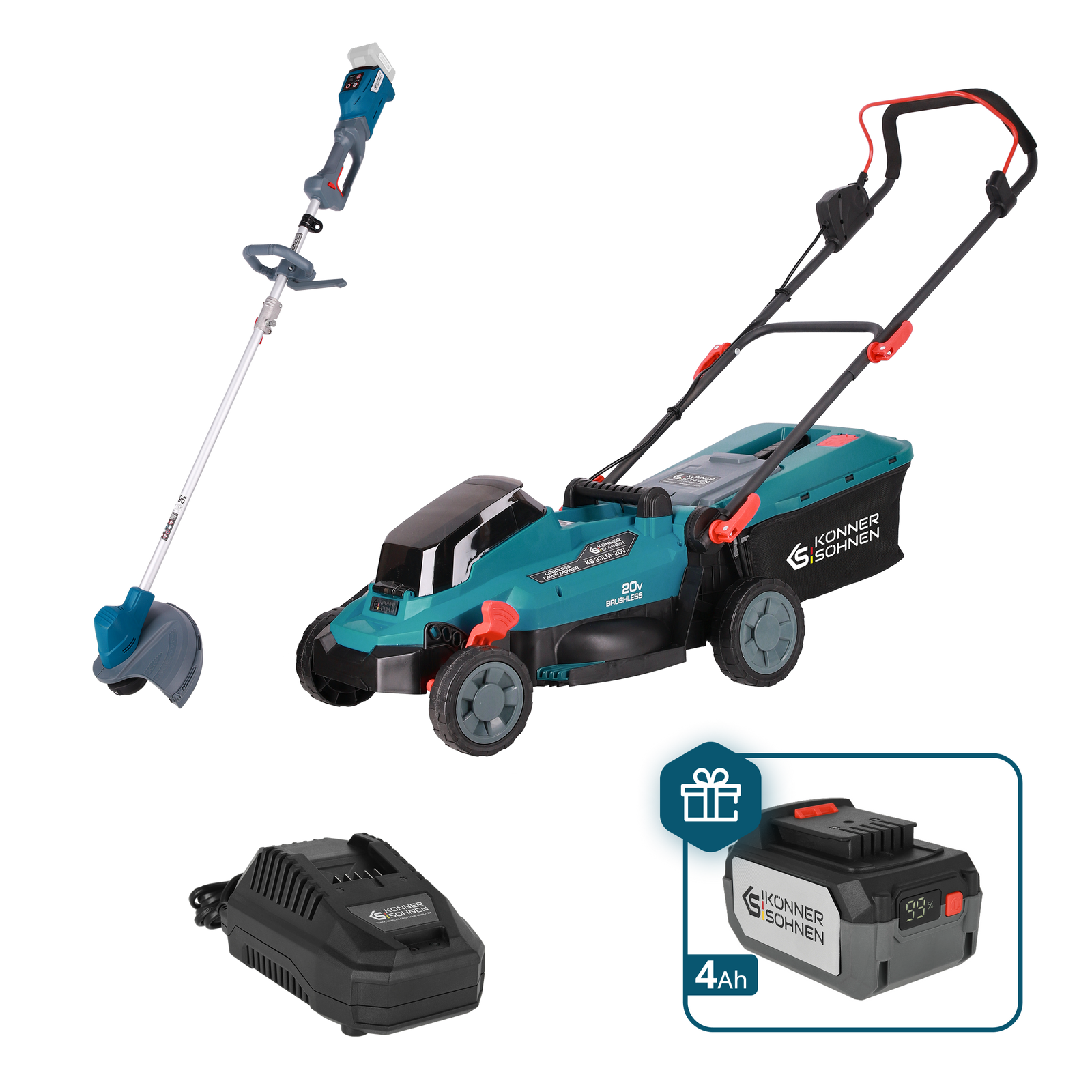 Reklaamne Muruhoolduskomplekt KS 33LM-BCT20V-SET